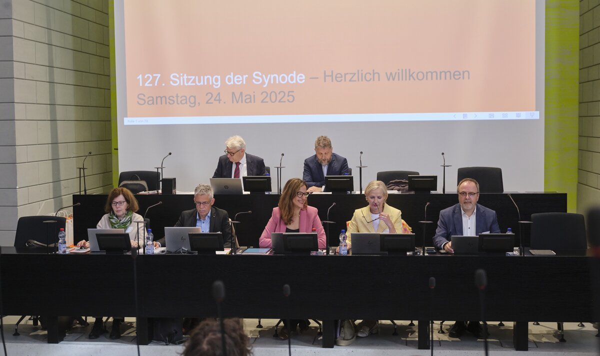 Die letzte Synode der Legislatur 2021 bis 2025 hat stattgefunden. (Bild Emanuel Ammon)